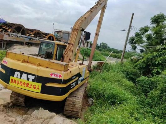Original Imported Second-hand Cat 320B Extended Arm  Excavator From Japan