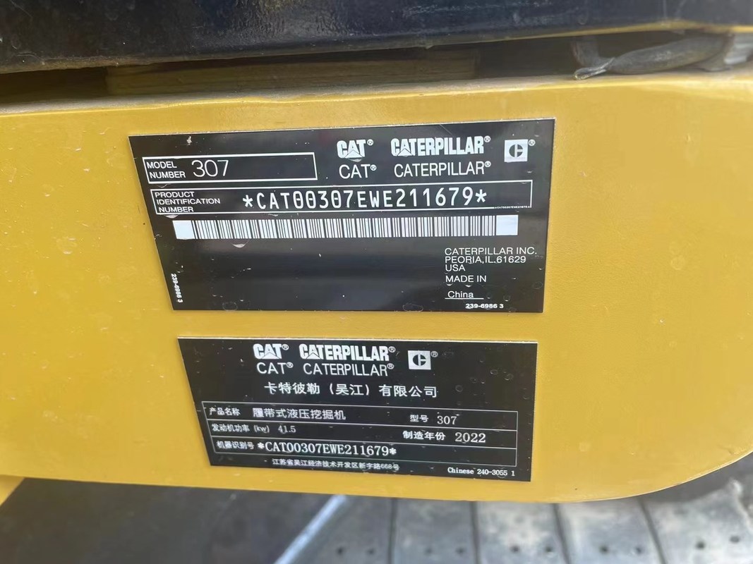 Экспорт подержанного экскаватора Cat Cat 307D в хорошем состоянии, все по лучшей цене