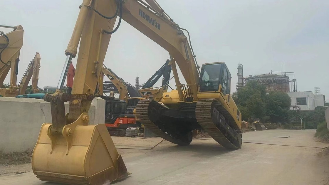 Подержанный экскаватор Komatsu PC400, оригинальный экскаватор Komatsu, экспорт по низкой цене