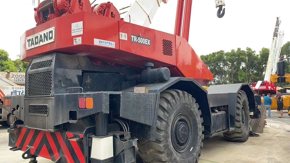 Used High Quality Tadano 50-ton Crane with Tadano's Own RF8 Engine Crane for Sale