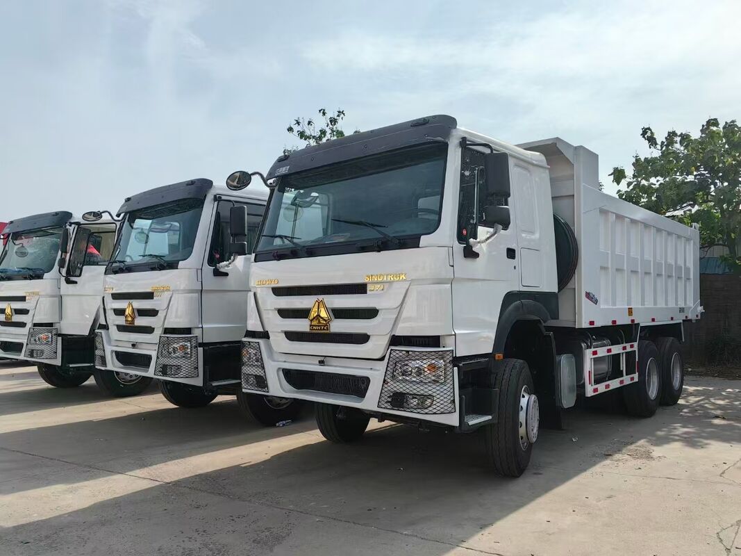 Б/у седельный тягач Howo Sinotruk 6X4 371 Heavy Truck CNG LNG с коробкой передач Fast Gear, дизельное топливо, левый руль, фургон, цистерна, Китай