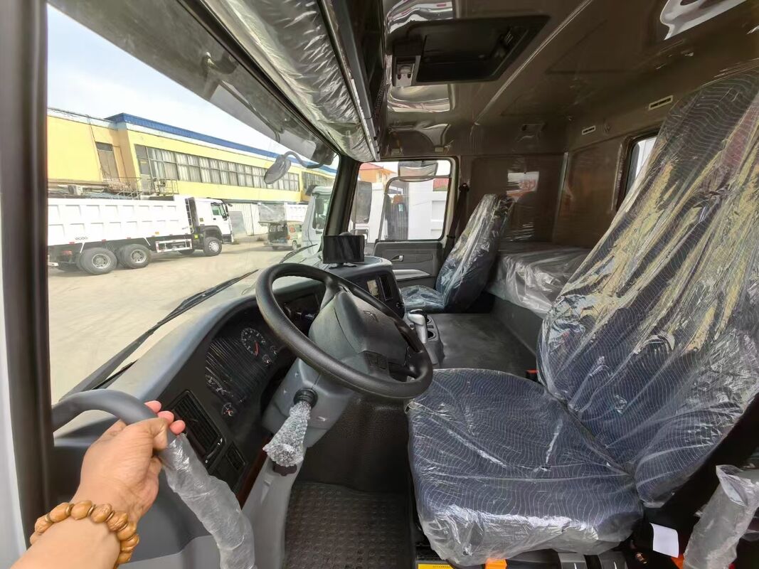 Б/у седельный тягач Howo Sinotruk 6X4 371 Heavy Truck CNG LNG с коробкой передач Fast Gear, дизельное топливо, левый руль, фургон, цистерна, Китай