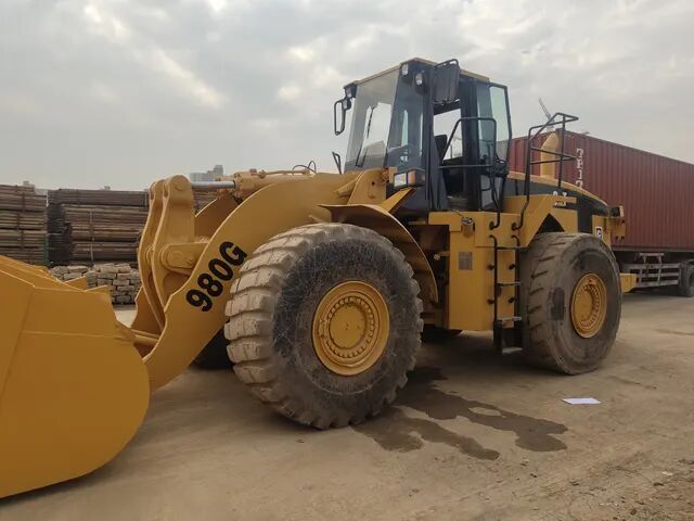 Cat Used Loader Japan Cat Cat 980g Wheel Loader Original Cat Wheel Loaders for Sale