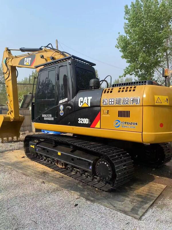 Тип ползака Использованный экскаватор CAT 320DL, подержанное строительное оборудование