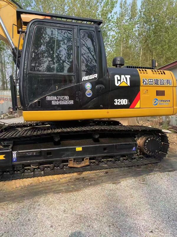 Тип ползака Использованный экскаватор CAT 320DL, подержанное строительное оборудование