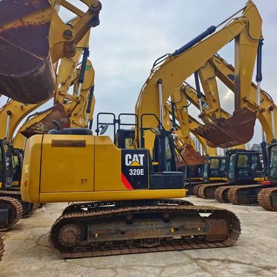 Эксплуатационные экскаваторы CAT 320E, эксплуатируемые строительные машины